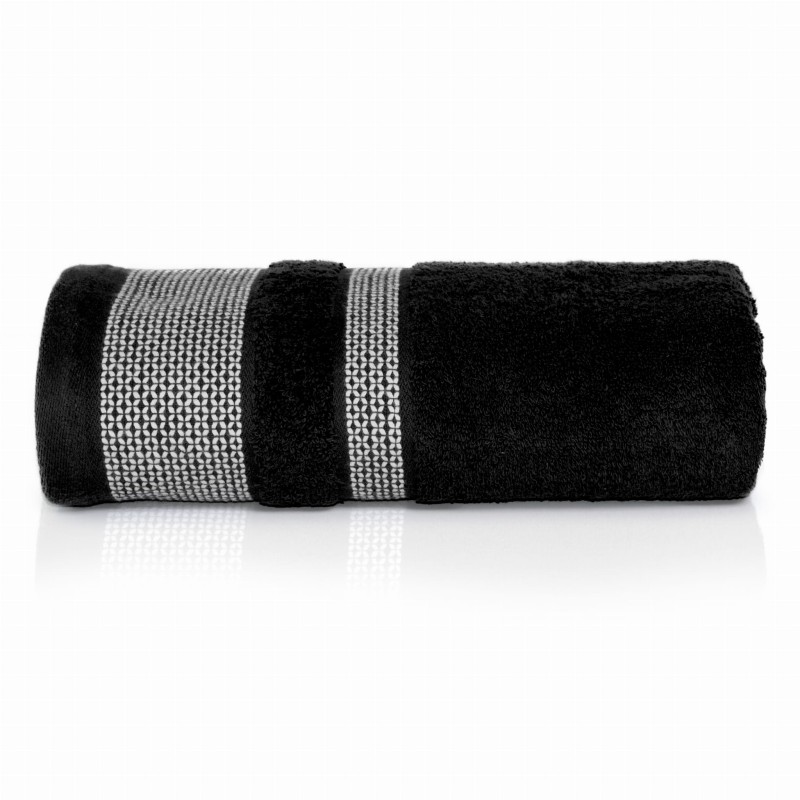 Ręcznik Carlo 70x140 Bawełna 550g/m² Czarny