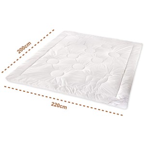 Kołdra Imperial Lama Alpaka 220x200 Wełniana Całoroczna