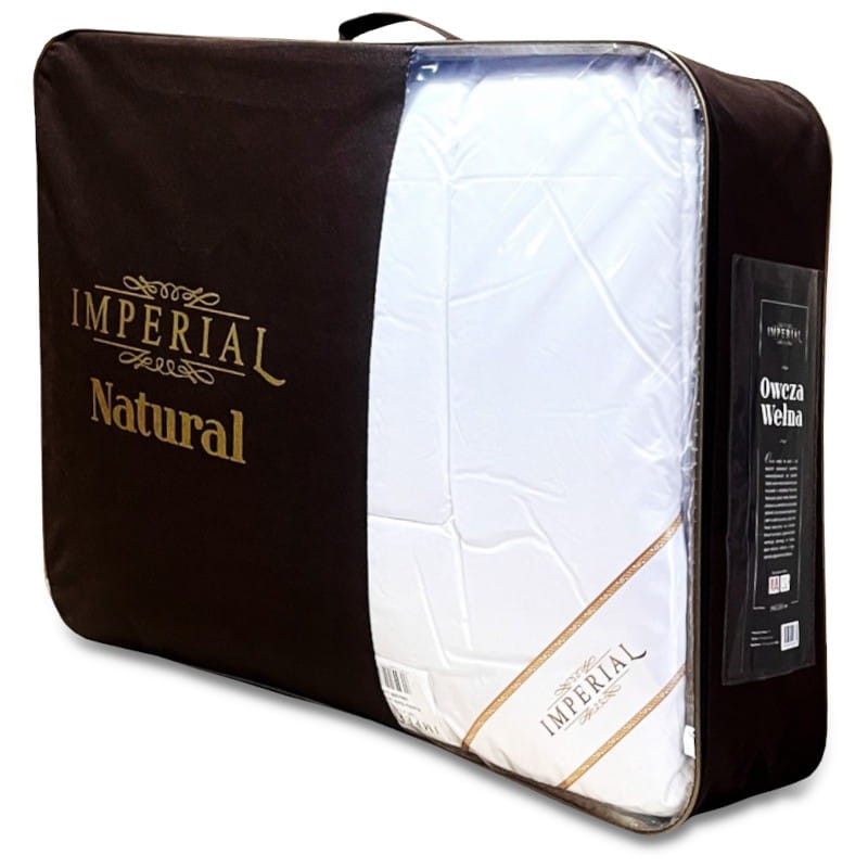 Kołdra Imperial Owcza Wełna 140x200 Luksusowa