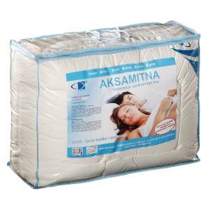 Kołdra Aksamitna Duo 220x200 Zimowa Antyalergiczna Ecru