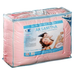 Kołdra Aksamitna Duo 140x200 Zimowa Antyalergiczna Róż