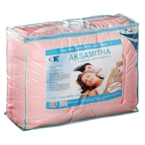 Kołdra Aksamitna Duo 220x200 Zimowa Antyalergiczna Róż