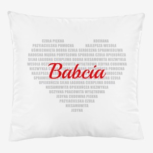 Poduszka z Nadrukiem 40x40 Dzień Babci