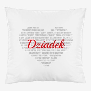 Poduszka z Nadrukiem 40x40 Dzień Dziadka