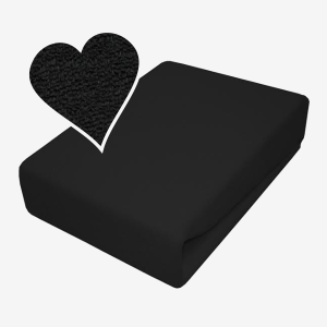 Prześcieradło Frotte z Gumką 120x200 Czarne